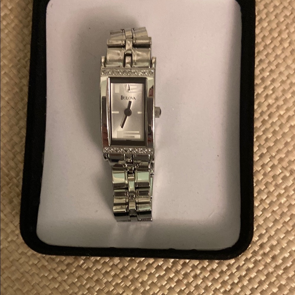 Bulova Silver Watch